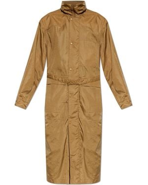 Lemaire Coat With Hood - Natural