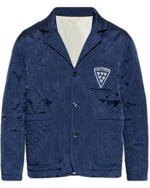 KENZO Quilted Blazer - Blue