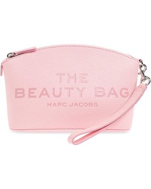 Marc Jacobs Leather Cosmetic Bag - Pink