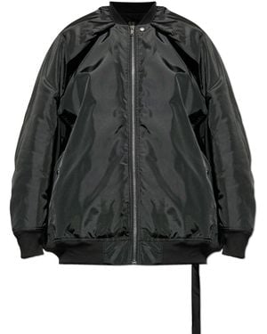 Rick Owens 'Convertible Jumbo' Bomber Jacket - Black