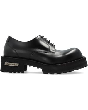 Balenciaga "Venom" Derby Shoes - Black