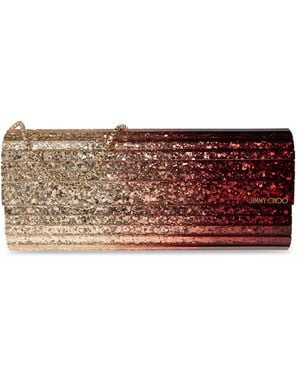 Jimmy Choo 'Sweetie' Clutch Bag - Brown