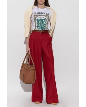 Max Mara Rito Pants - Red