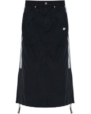 adidas Originals Skirt With Logo - Black