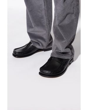 Loewe “Campo” Loafers Shoes - Gray