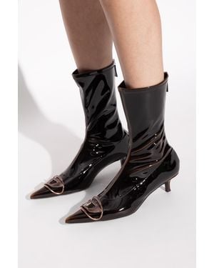 DIESEL 'D-Venus' Ankle Boots - Black