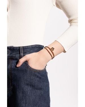 Fendi Leather Bracelet - Blue