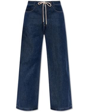 Munthe Trousers 'Obey' - Blue