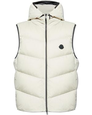 Moncler Down Vest "Guersac" - White
