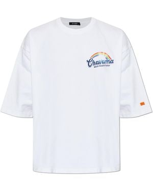 Willy Chavarria T-Shirt 'Fabuloso' - White