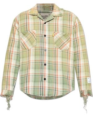 GALLERY DEPT. Checked Pattern Shirt - White