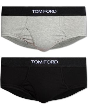 Tom Ford Briefs Two-Pack - Black