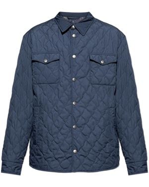 Etro Quilted Jacket - Blue