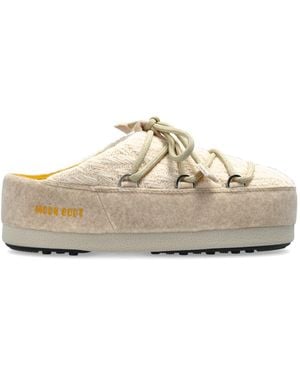 Moon Boot Icon Space Racing Shoes - White