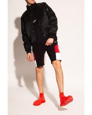 Fila Track Jacket With Stand-Up Collar - Red