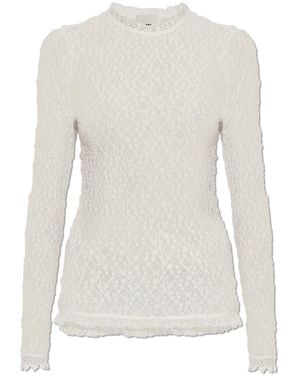 Isabel Marant Lace Top 'Brany' - White