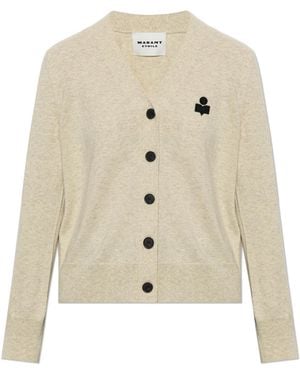 Isabel Marant Cardigan 'Karina' - Natural