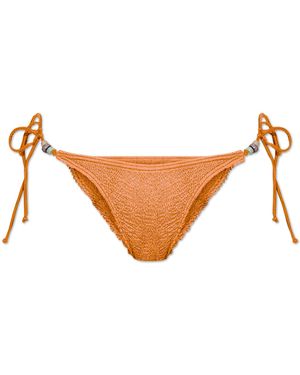 Bondeye Beaded Bikini Bottom - Orange