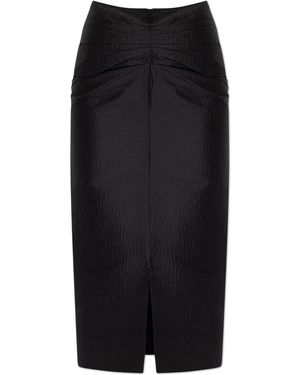 Lanvin Skirt With Slit - Black