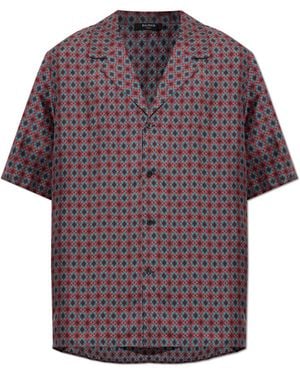 Balmain Silk Shirt - Purple