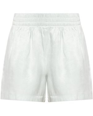 Anine Bing Kam Shorts - White
