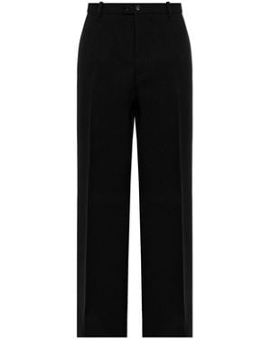 Jil Sander Wool Trousers - Black