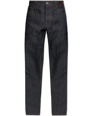 Lanvin Jeans With Tapered Legs - Black