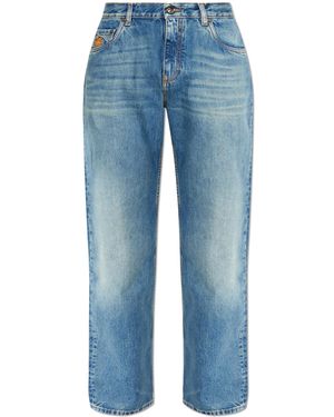 Etro Straight-Leg Jeans - Blue