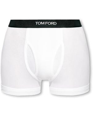 Tom Ford Boxers With Logo - Black