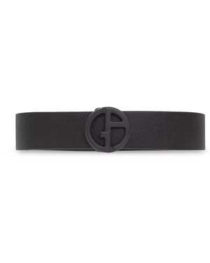 Giorgio Armani Leather Belt - Brown