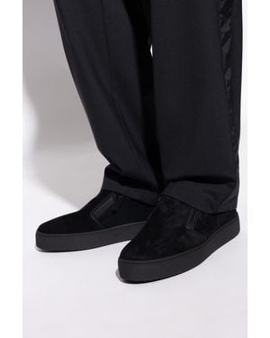 Giuseppe Zanotti Suede Sports Shoes - Blue