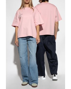PANGAIA T-Shirt With Print - Pink