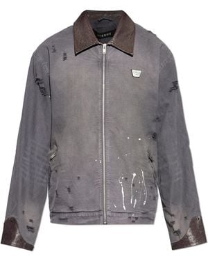 MISBHV Jacket With A 'Vintage' Effect - Grey