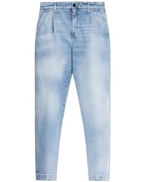 DSquared² Wide-Leg Jeans - Blue
