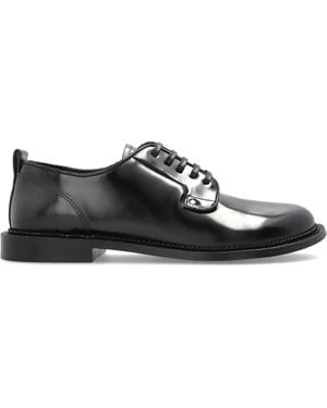 Ami Paris Leather Shoes, - Black