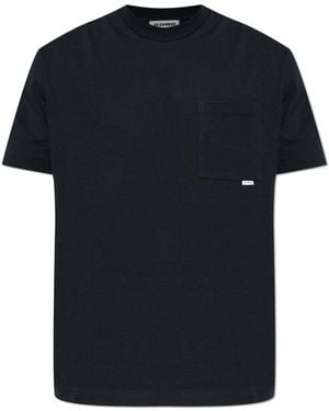 Jil Sander T-Shirt With Pocket - Black