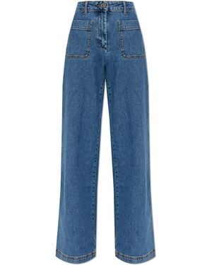 Etro Wide-Leg Jeans - Blue