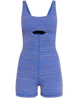 The Upside One-Piece Swimsuit "Neptune" - Blue