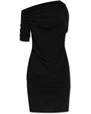 Jacquemus Drapeado Dress - Black