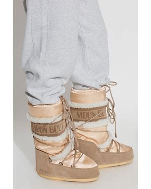 Moon Boot Snow Boots 'Mb Icon Pearly Plus' - Gray