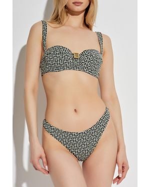 Balmain Two-Piece Swimsuit - Green