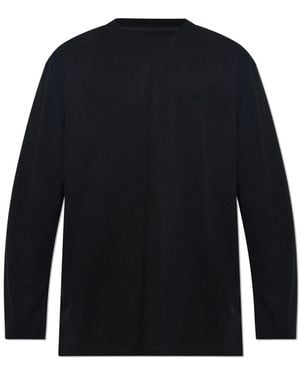 Y-3 T-Shirt With Logo - Blue