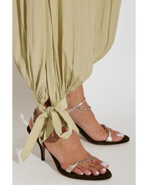 Chloé 'Zia' Heeled Sandals - Natural