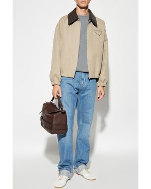 Bottega Veneta Jeans With Rolled-Up Legs - Blue