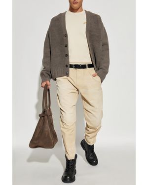 DSquared² Pants With A Stains Effect - Natural
