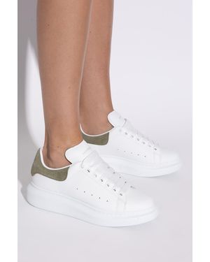McQueen Sports Shoes With Logo - White