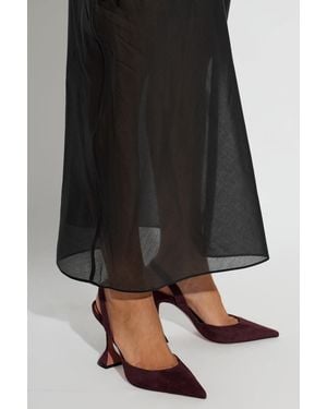 AMINA MUADDI 'Holli' Heeled Shoes - Black