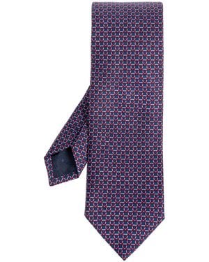 Ferragamo Silk Tie - Purple