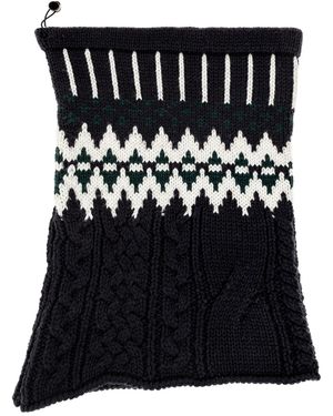 Akep Wool Neck Warmer - Black