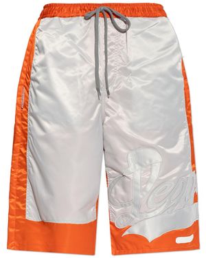 PDF Shorts With Logo - Grey